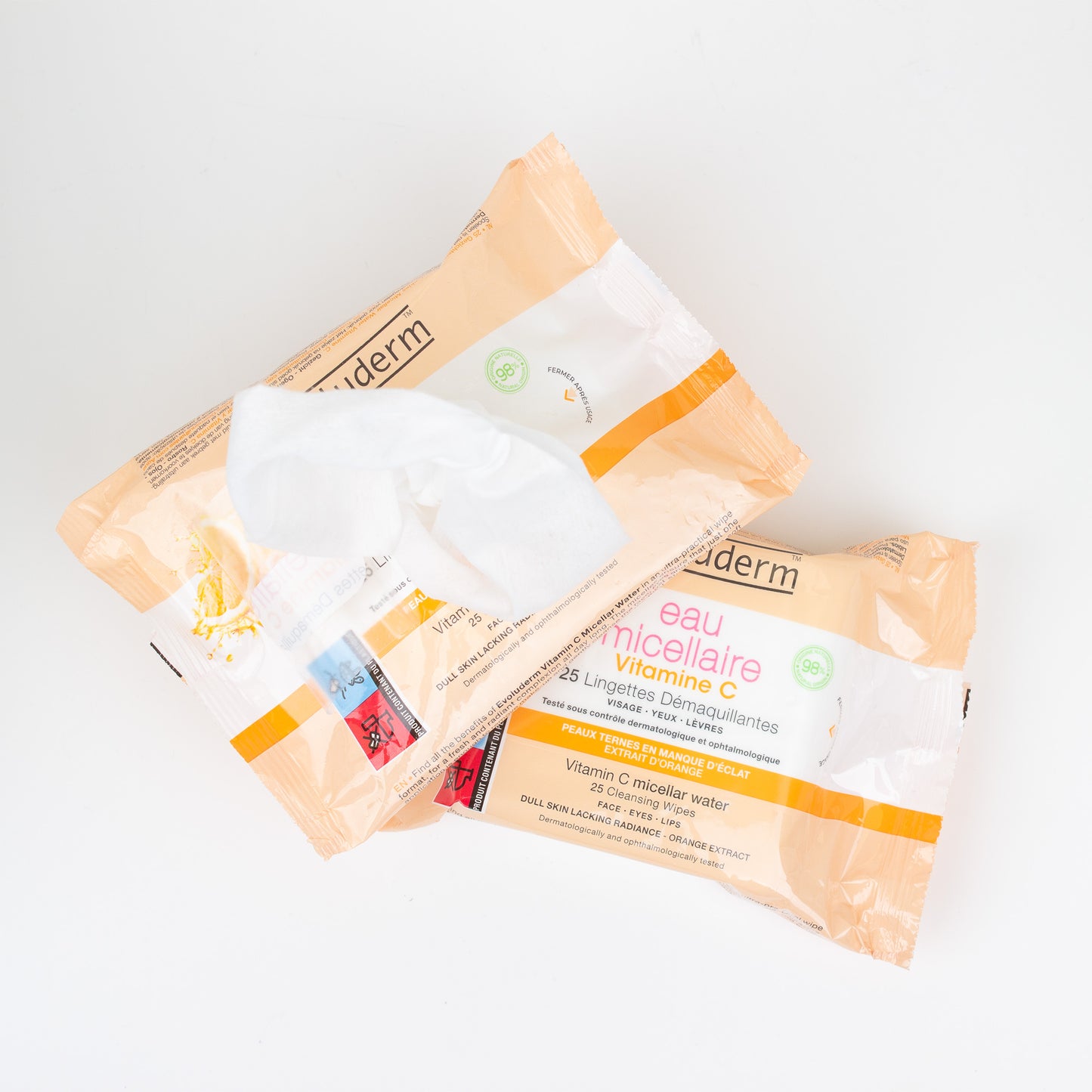 Vitamin C Micellar Water Wipes x 25pcs