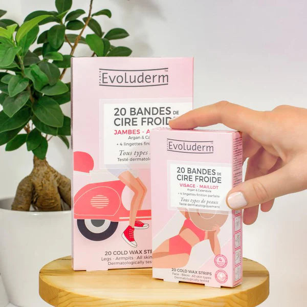 Bandas De Cera Fria Facial y zona intima